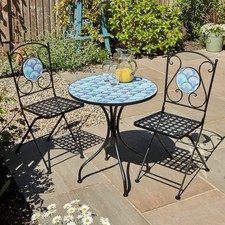 Bistro Set Mosaic Patio