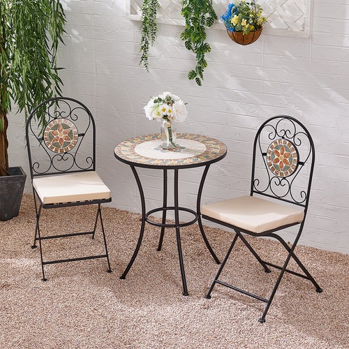 Mosaic bistro set - bistro, table