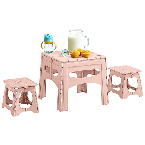 Portable folding table and - table,
