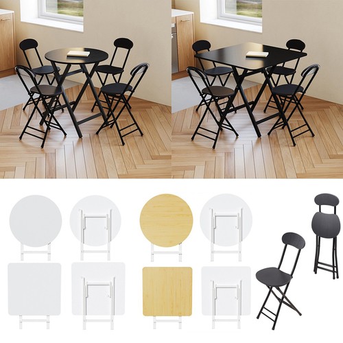 Folding dining table chairs - &,