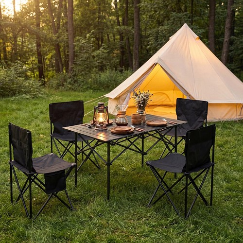 Folding camping table and - folding,