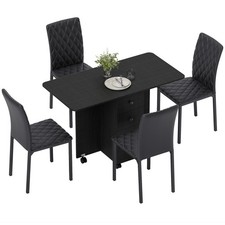HOMCOM Dining Table Set