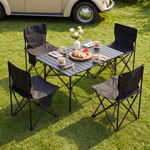 Foldable camping table - foldable,