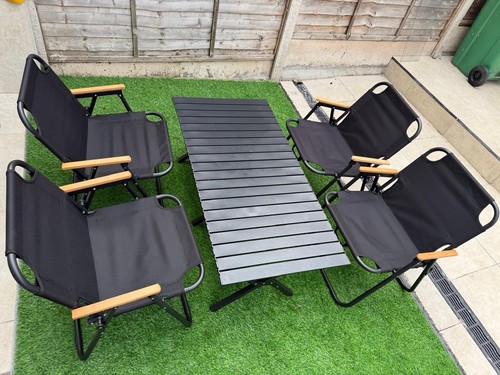 Folding camping chair set - camping,